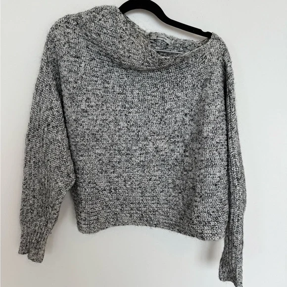 Alexander Wang One Shoulder Cropped Sweater size S - Picture 2 of 5
